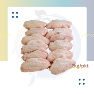 C3. 鸡中翅 Chicken Mid Joint Wing (2kg/pkt) (70g/pcs)