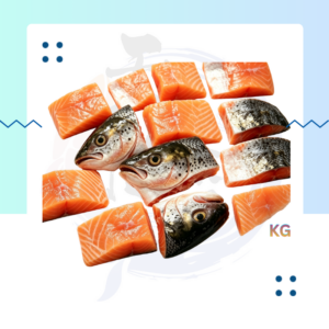 F16. 三文鱼头(块) Salmon Head Cube