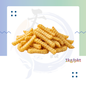 OS21. 薯条花 Crinkle Cut Fries