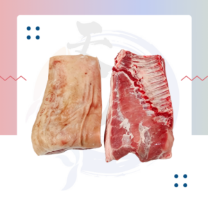 P40. N加厚骨花肉 Pork Belly Bone-In